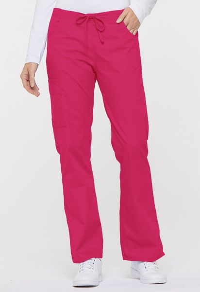 Dickies #86206-Hot Pink. Mid Rise Drawstring Cargo Pant. Live Chat for ...