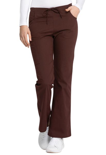 Dickies #86206T-Espresso. Mid Rise Drawstring Cargo Pant. Live Chat for ...