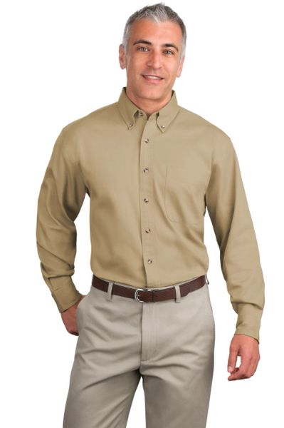 Port Authority [S600T] Long Sleeve Twill Shirt | Hi Visibility Jackets ...