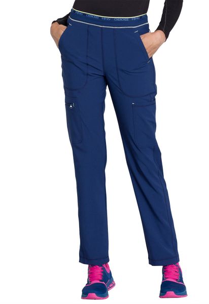 Cherokee #CK050A-Navy. Mid Rise Tapered Leg Pull-on Pant. Live Chat for ...