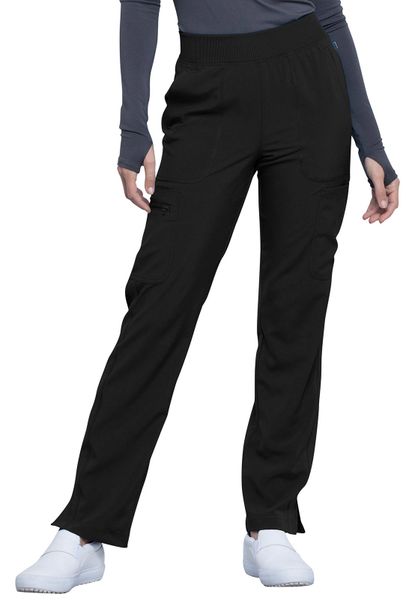 Cherokee #CK065AT-Black. Mid Rise Tapered Leg Pull-on Pant. Live Chat ...