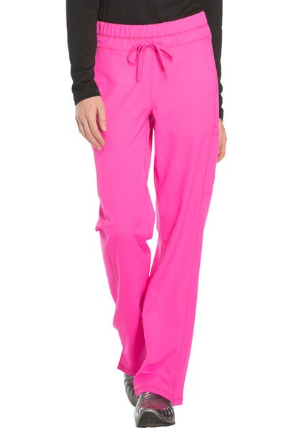 Dickies #DK130P-Cosmic Pink. Mid Rise Straight Leg Drawstring Pant ...