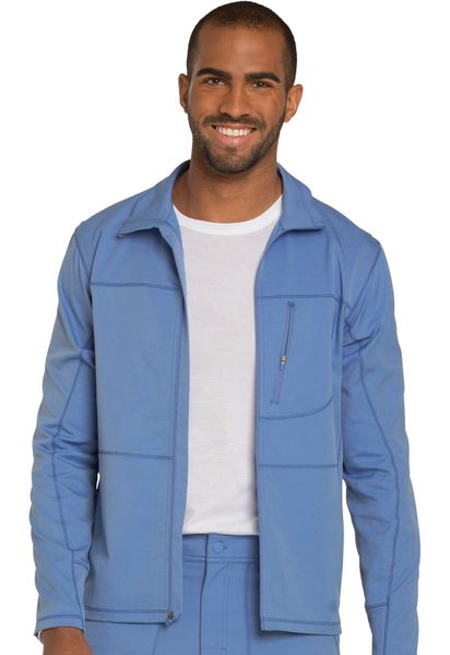Dickies #DK310-Ciel Blue. Men's Zip Front Warm-up Jacket. Live Chat for ...