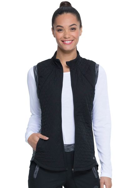 Dickies #DK510-Black. Quilted Zip Front Vest. Live Chat for Discount ...
