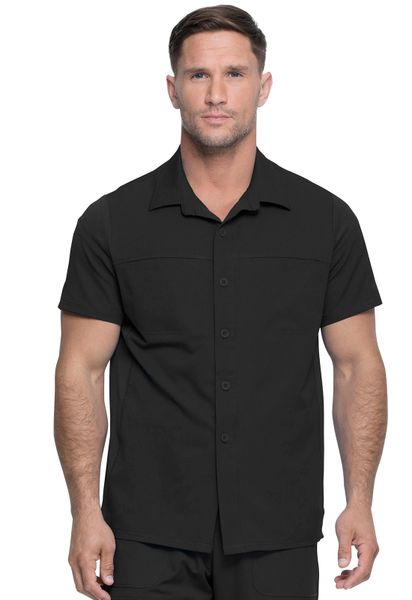 Dickies #DK820-Black. Men's Button Front Collar Shirt. Live Chat for ...