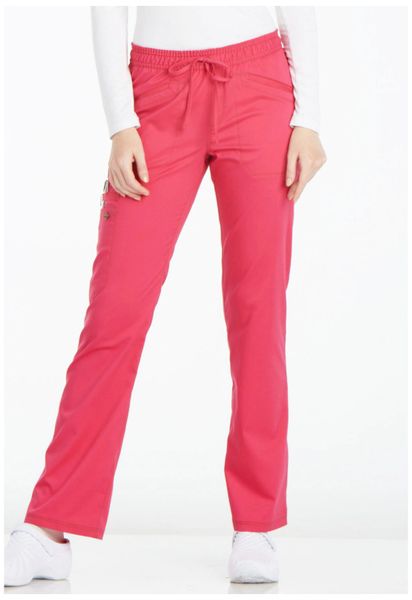 Dickies #DK106P-Hot Pink. Mid Rise Straight Leg Drawstring Pant. Live ...