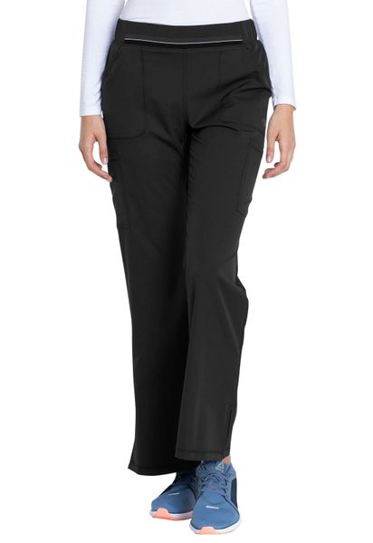 Dickies #DK115-Black. Mid Rise Moderate Flare Leg Pull-on Pant. Live ...