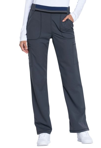 Dickies #DK115P-Pewter. Mid Rise Moderate Flare Leg Pull-on Pant. Live ...