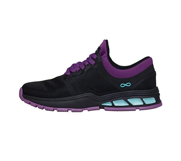 Infinity Footwear #FLY-Black with Purple and Aruba . Fly Athletic Work ...