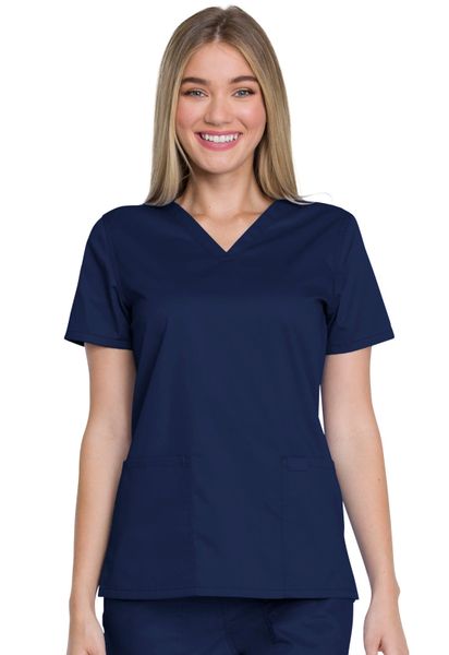 Dickies #GD600-Navy. V-Neck Top. Live Chat for Discount Codes | Hi ...