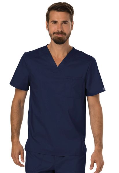 Cherokee Workwear #WW690-Navy. Men's V-Neck Top. Live Chat for Discount ...