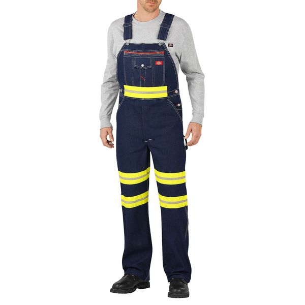 Dickies [VB505NB] Enhanced Visibility Denim Overalls Hi Jackets Dickies | | Bags | | Suits Visibility Bib Carhartt | Ogio