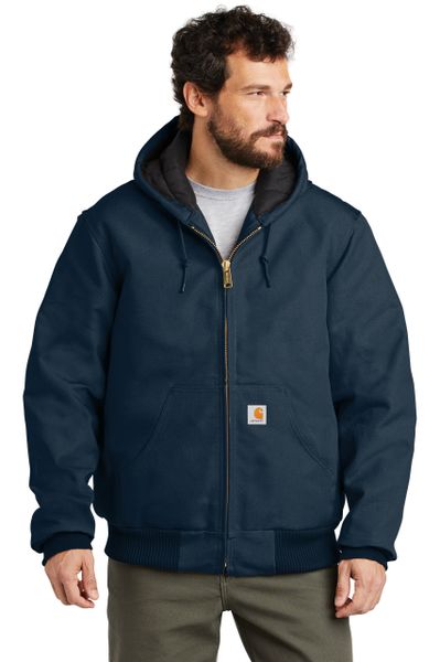 Carhartt [#J140] Duck Quilted Flannel-Lined Active Jacket. | Hi ...