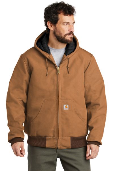 Carhartt [J140] Duck Quilted Flannel-Lined Active Jacket