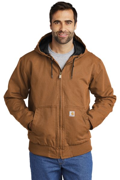 Carhartt [104050] Washed Duck Active Jacket. Big and Tall Sizes | Hi ...