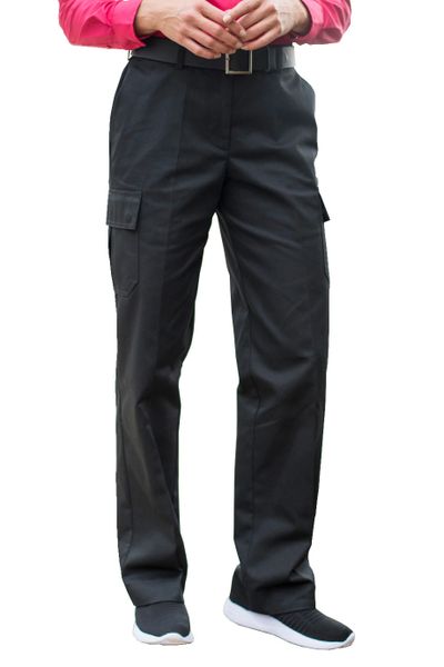 Flat-Front Cargo Pants