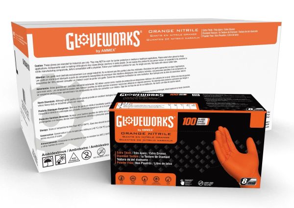 Gloveworks Nitrile Heavy Duty Gloves