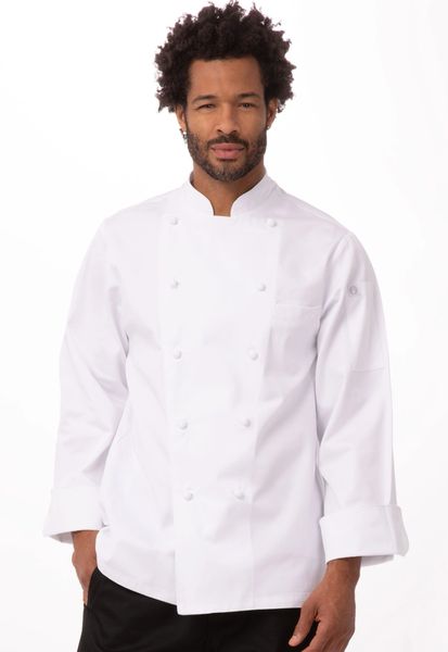 Chef Works CCHR Henri Executive Chef Coat Hi Visibility Jackets Dickies Ogio Bags Suits Carhartt