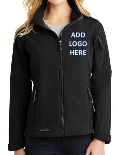 Eddie Bauer Ladies Rugged Ripstop Soft Shell Jacket — Custom Logo USA