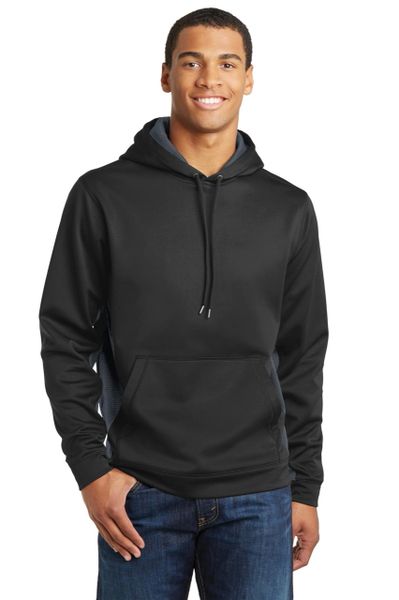 Colorblock fleece clearance pullover