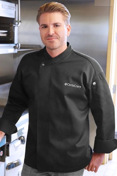 Chef Works BLDF New Yorker Cool Vent Executive Chef Coat Hi   Rs=w 600,h 600