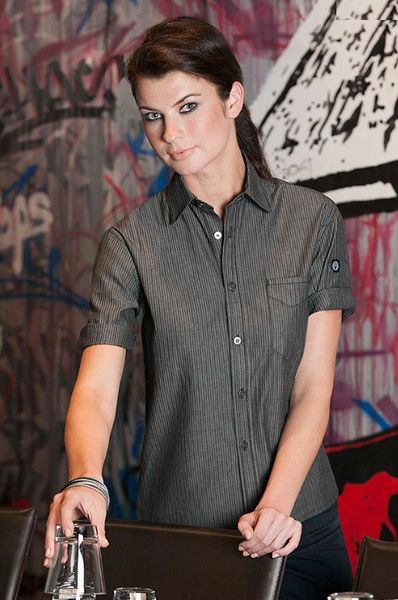 Detroit Short Sleeve Denim Shirt