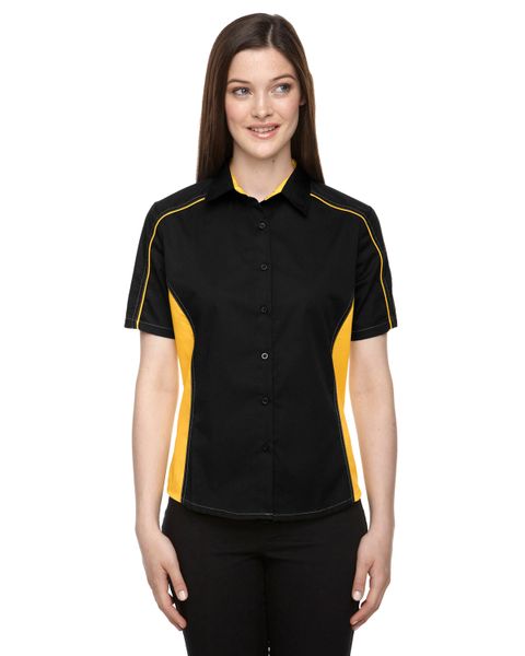 Ladies' Fuse Colorblock Twill Shirt by North End ( #77042 ) | Hi ...