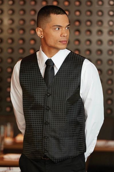 Mens Brocade Vest: Polka Dot, Hi Visibility Jackets