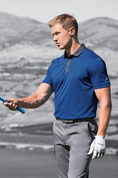 Nike golf hotsell modern fit shirt