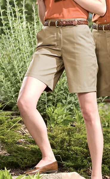 Ladies shop chino shorts