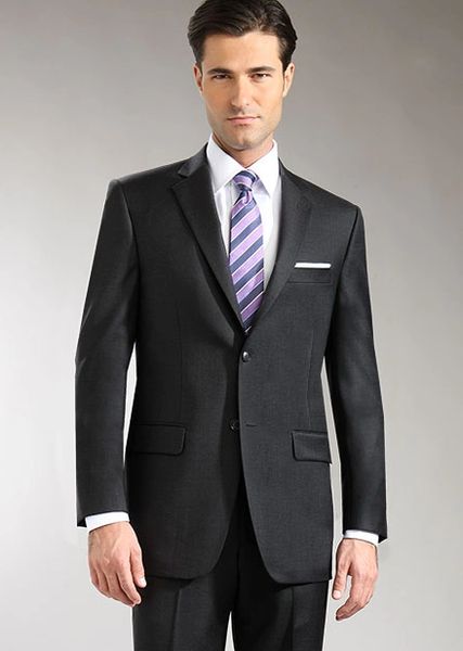 Neil Allyn [2092C] Elegant Modern 2 Button Notch Lapel Blazer | Hi ...