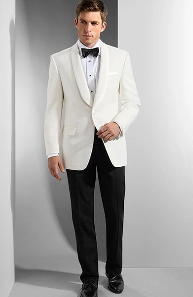 Neil Allyn [367C] 1 Button Shawl White Dinner Jacket | Hi Visibility ...
