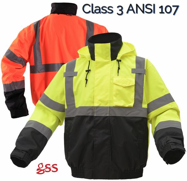 GSS Safety Men's Non-ANSI Bomber Jacket