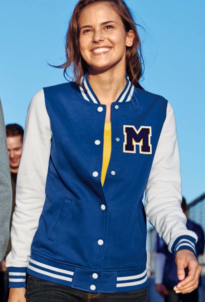 LADIES FALCON HIGH SCHOOL LETTER JACKET