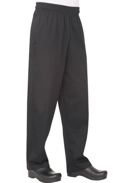 Chef Works Essential Black Baggy Chef Pants Style NBBP $25.95 | Hi ...