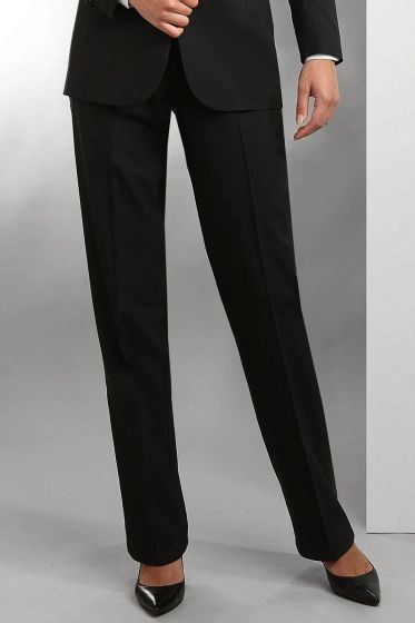 Women's Plain Front Tuxedo Pants