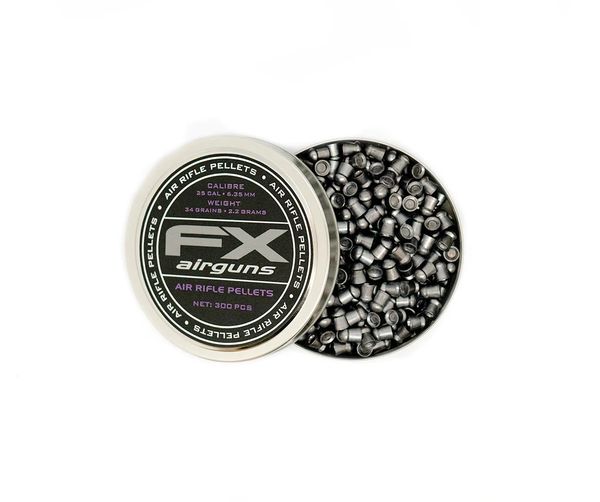 FX Pellets .25 33.95gr. 300ct Ohio AirGuns, LLC