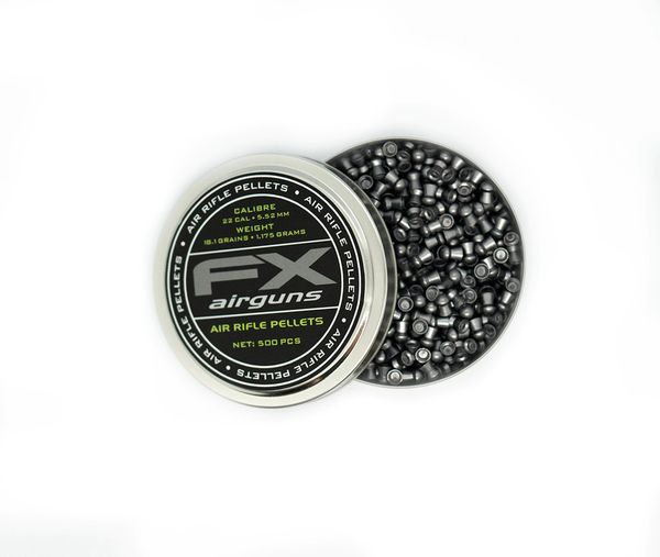 FX Pellets .22 18.13gr. 500ct. Ohio AirGuns, LLC