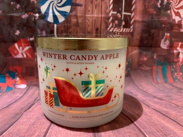 candy apple candle bath and body works