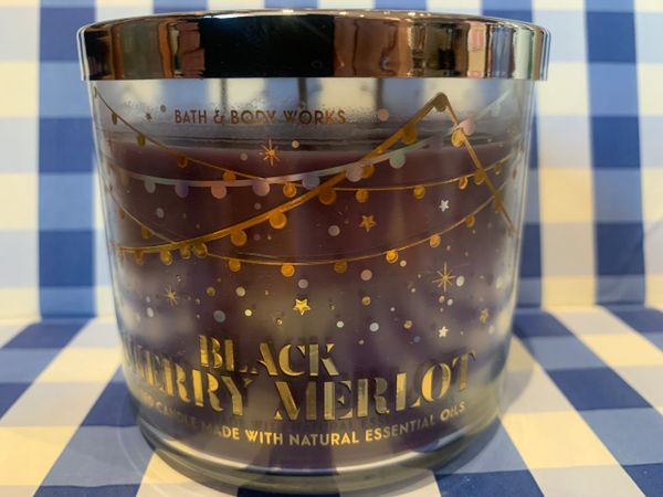 bath and body works cherry merlot candle