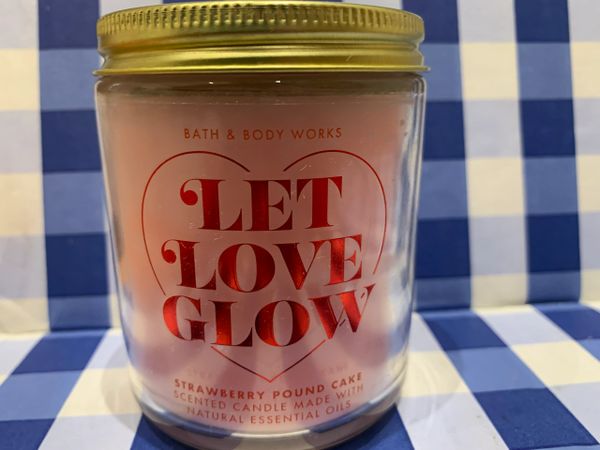 bath and body works let it glow candle