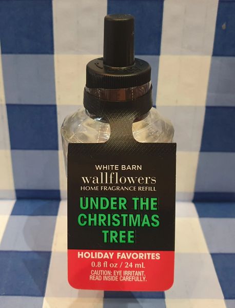 bath and body works under the christmas tree candle