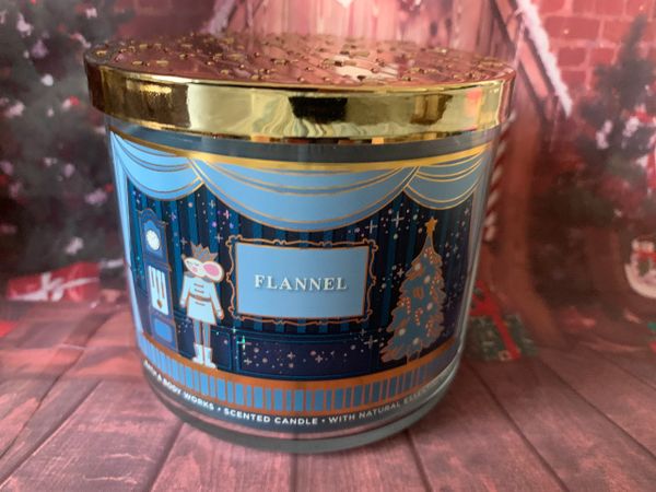 Bath and body works flannel deals candle