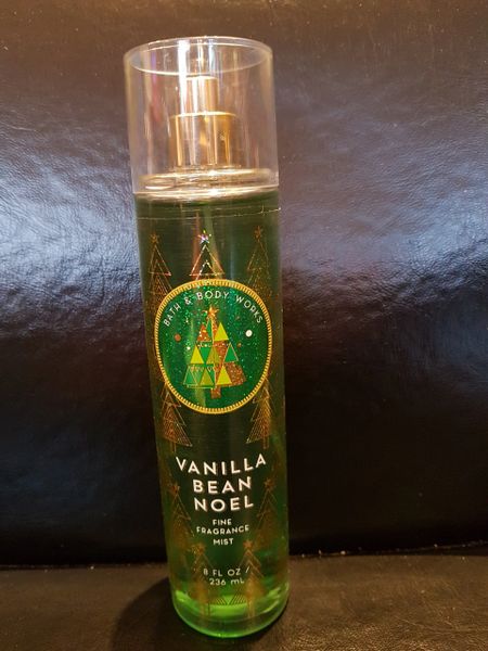 Bath Body Works Vanilla Bean Noel Christmas 2018 Fine Frangrance Mist