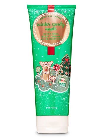 Bath & Body Works NEW Winter Candy Apple Body Cream Christmas 2 | Village Candle Addicts