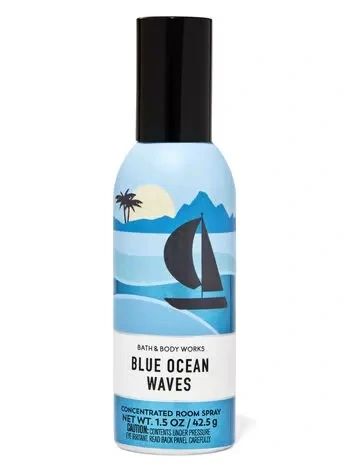 Bath &amp; Body Works Blue Ocean Waves Room Spray | Village Candle Addicts