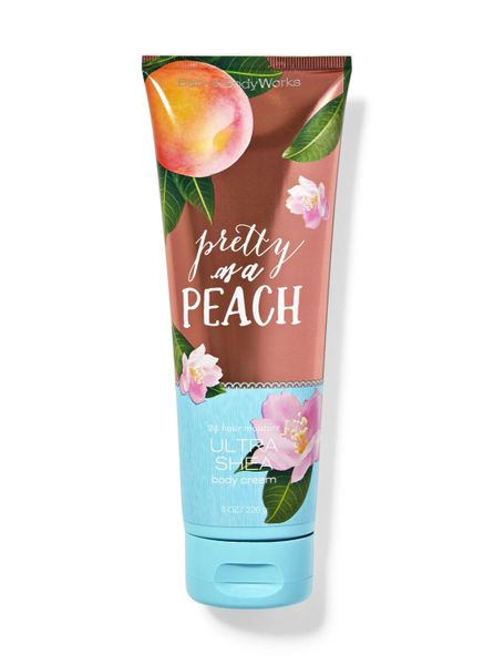 Bath &amp; Body Works Pretty as a Peach Body Cream | Village Candle Addicts