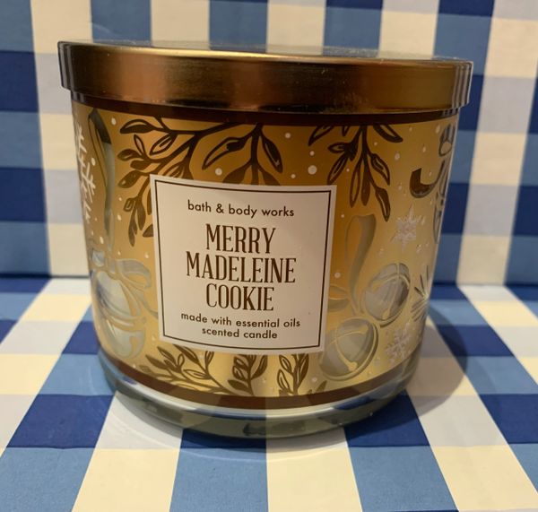 🕯NWT‼️BBW Merry Madeline Cookie 3-wick Candle