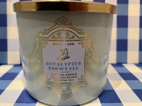 eucalyptus snowfall candle bath and body works