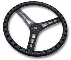 Joes Racing 13in Steering Wheel Flat Dish